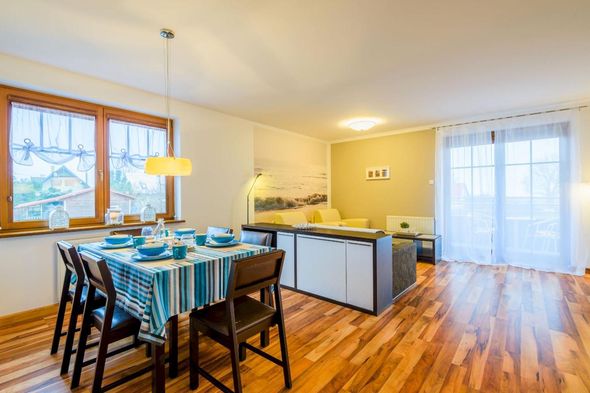 Apartamenty Mierzeja - Willa Turkusowa, Kąty Rybackie Exterior foto